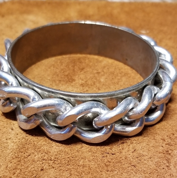 Janna Conner Silver Bangle Bracelet